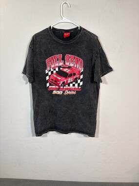 Full Send 500 Series 3rd Annual Racing Graphic Mineral Wash T-Shirt XL